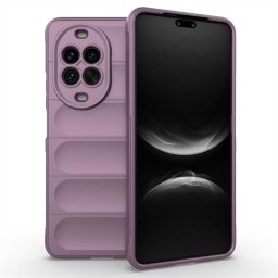 Подсилен силиконов гръб на ленти за Huawei Nova 14 Pro - лилав
