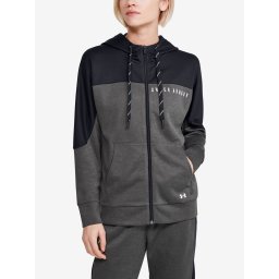 Under Armour Sweatshirt Recover Knit FZ Hoodie-GRY