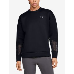 Дамски суитшърт Under Armour Move Crew Mesh Inset-BLACK