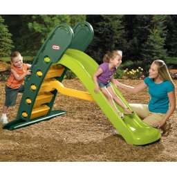Голяма детска пързалка,жълто и зелено Little Tikes 320115
