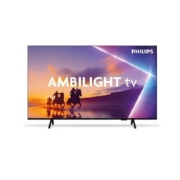 Телевизор Philips 65PUS8400/12, 65" 4K UHD QLED, 3840x2160p, DVB-T/T2/T2-HD/C/S/S2, 60Hz, Ambilight 3, Pixel Precise UHD, HDR+, Titan OS, Dolby Atmos & DTS:X, 3*HDMI, 2*USB, VRR, 802.11ac, BT 5.2, Philips EasyLink 2.0, 20W RMS, Black