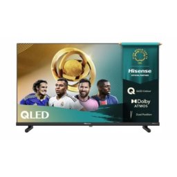 Телевизор Hisense 32" A5Q, Full HD 1920x1080, QLED, Quantum Dot, HDR, HLG, DTS HD, Light Sensor, Dolby Audio, Smart TV, WiFi, WiFi Direct, 2xHDMI, 2xUSB, LAN, CI+, DVB-T2/C/S2, Black