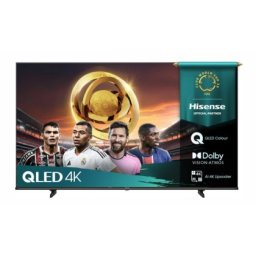 Телевизор Hisense 43" E7Q, 4K Ultra HD 3840x2160, QLED, Quantum Dot, HDR 10+, HLG, Dolby Vision, Light Sensor, Smart TV, WiFi 5GHz, WiFi Direct, BT, Anyview Cast, 3xHDMI, 2xUSB, LAN, CI+, DVB-T2/C/S2, Black