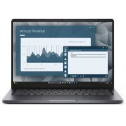 Лаптоп Dell Pro 14 PC14255, AMD Ryzen 5 PRO 230, 14" FHD+(1920x1200) IPS 300nits AG, 1x16 GB DDR5 5600 MT/s, 512 GB SSD, AMD Radeon 760M graphics, FHD HDR IR Cam and Mic, Wi-Fi 6E, FPR, Backlit Kb, Win11 Pro, Magn, 3Y + Dell Pro 14-16 Premium Slim Backpac