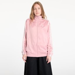 Яке adidas Originals Satin Firebird Track Top Ruffle 3-Stripes Wonder Mauve XS