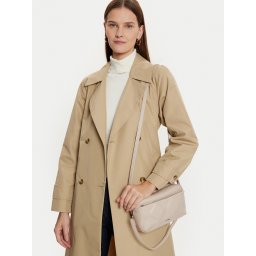 Дамска чанта Calvin Klein Diamond Quilt Camera Bag W/Pkt K60K612907 Бежов