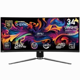 MSI MPG 341CQPX QD-OLED Gaming Monitor MPG_341CQPX_QD-OLED