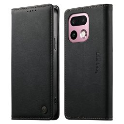 Калъф тип портмоне марка DIERFENG за Realme 16 Pro+ - черен