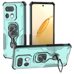 Хибриден гръб със стойка за Realme 16 Pro+ - светло син