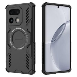 Хибриден гръб за Realme 16 Pro+ - черен