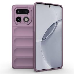 Подсилен силиконов гръб на ленти за Realme 16 Pro+ - лилав