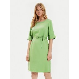 Boss Ежедневна рокля Drimie1 50519434 Зелен Regular Fit