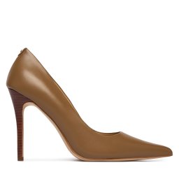 Обувки на ток MICHAEL Michael Kors Elyse High Pump 40R6EYHP1L Кафяв