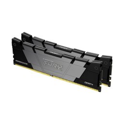 Памет 16GB (2x8GB) DDR4 3600MT/s, Kingston FURY Renegade Black, KF436C16RB2K2/16, 1.35V