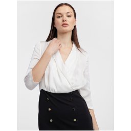 Orsay Cream-Black Women's Sheath Dress - Women's
