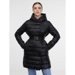 Orsay Black Women's Quilted Coat - Women's