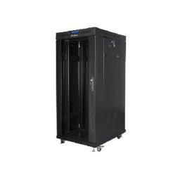 Lanberg rack cabinet 19” free-standing 27U/800x1200 (flat FF01-8227-12BL