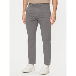 HUGO Чино панталони 50533851 Сив Slim Fit