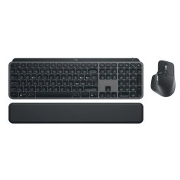 Logitech MX Keys Combo for Business Gen2 – безжична клавиатура, мишка, поставка