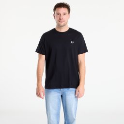 Тениска FRED PERRY Crew Neck T-Shirt Black XXL