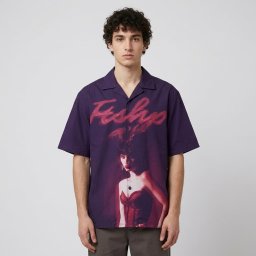 Риза Playboy x FTSHP Camp Shirt Purple XL