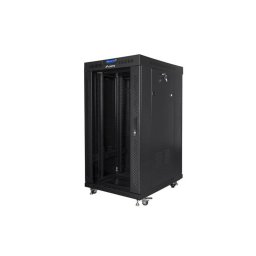 Lanberg rack cabinet 19" free-standing 22U/600x800 (flat pack) with glass d
