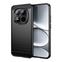 Силиконов гръб Rugged Armor за Xiaomi Redmi Note 15 Pro 5G - черен