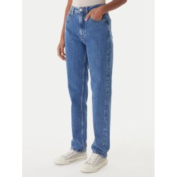 Guess Дънки W2YA21 D4NH5 Син Mom Fit