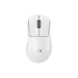 Logitech PRO X SUPERLIGHT 2 DEX – безжична гейминг мишка, 44000 DPI, Hero 2, 60g, бяла