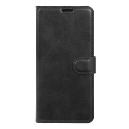 Кожен калъф тип портмоне за Xiaomi 17 Ultra - черен