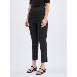 Orsay Black Women's Cropped Trousers - Women's