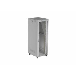 Lanberg Rack Cabinet 19” Free-Standing 47U/800X1000 (FlAT Pack) With Glass Door FF01-8047-12SL