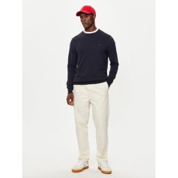 Tommy Hilfiger Пуловер MW0MW14748 Тъмносин Regular Fit