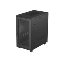 Lanberg Rack Cabinet 19" Free-Standing 22U/600X1000 (FlAT Pack) With Mesh D