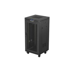 Lanberg Rack Cabinet 19" Free-Standing 24U/600X600 (FlAT Pack) With Mesh Do