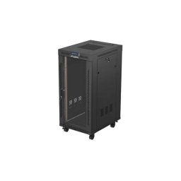 Lanberg Rack Cabinet 19" Free-Standing 24U/600X800 (FlAT Pack) With Glass D