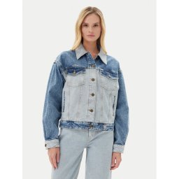 Guess Jeans Дънково яке W5YN56 D5M56 Син Regular Fit