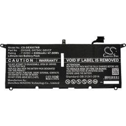 Батерия за лаптоп DELL XPS 13 2018, XPS 13 9370, 0H754V, DXGH8 LiPo 7.6V