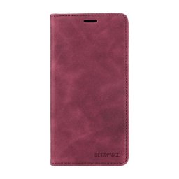 Калъф страничен flip марка BETOPNICE за Honor X5c Plus – винено червен