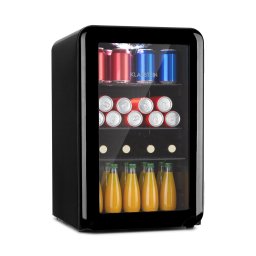 Klarstein PopLife 70L, охладител за напитки, хладилник, 70 литра, 0 – 10 °C, ретро дизайн (HEA13-PopLife-65-bl)