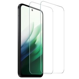Два броя удароустойчив стъклен протектор за екран марка NORTHJO за Xiaomi Redmi 15 4G/5G
