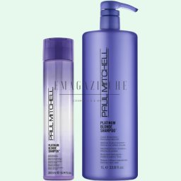 Paul Mitchell Тониращ шампоан за неутрализиране на жълти оттенъци при руса коса 300/1000 мл. Blonde Platinum Blonde Shampoo