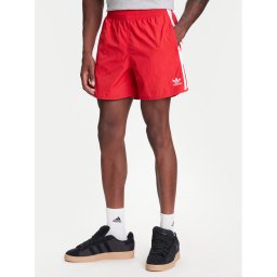 adidas Спортни шорти adicolor Classics Sprinter IU0771 Червен Regular Fit