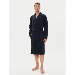 Tommy Hilfiger Халат Icon Bathrobe 2S87905539 Тъмносин