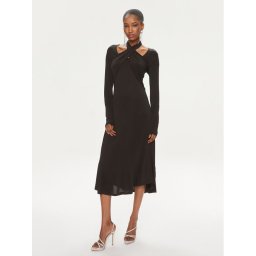 Bruuns Bazaar Ежедневна рокля Galathea BBW3873 Черен Slim Fit