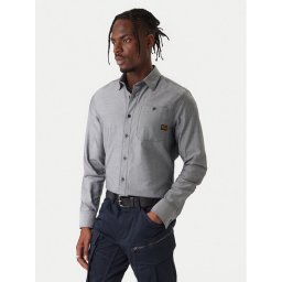 G-Star Raw Риза Bristum 2.0 D23553 E071 Сив Slim Fit