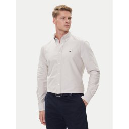 Tommy Hilfiger Риза Solid Heritage MW0MW35774 Бежов Regular Fit