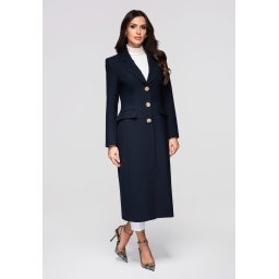 Edoti Women's waist coat with gold buttons LARICA OW-COLC-0103 v3