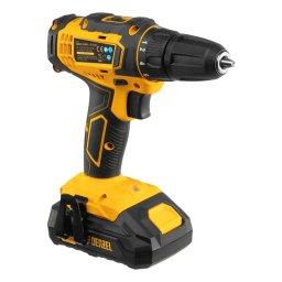 Акумулаторен винтоверт Denzel CDL-18-02BM, 18 V, 2 Ah, 2 батерии