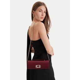 Дамска чанта Guess Zalina Mini HWSE93 50720 Бордо
